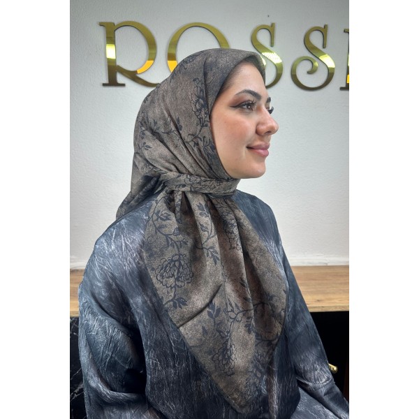 Desenli Soft Eşarp 05K